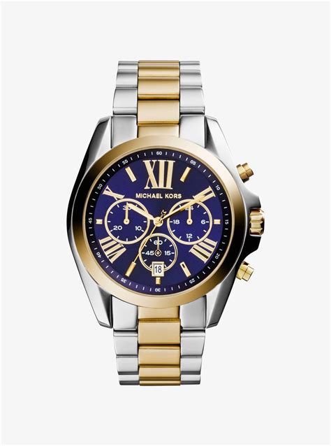 michael kors oversized bradshaw two-tone watch style mk5976|Michael Kors bradshaw watches.